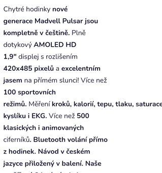 Chytré hodinky - 2
