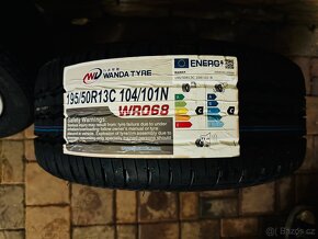 195/50 r13C 5x112 přívěsný vozík dot-3624 nové - 2