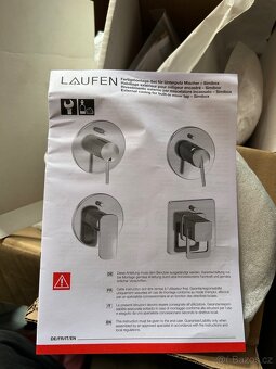 Laufen - Laurin Vanová baterie s přepínačem pro 2 výstupy, - 2