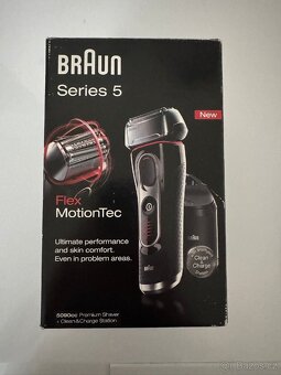 Holicí strojek Braun • Series 5 Flex MotionTec - 2