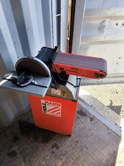 Prodám pásovou a kotoučovou brusku Holzmann BT 1220TOP - 2
