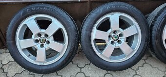 Originál alu Škoda Octavia 1 5x100 205/55 R16 7mm - 2