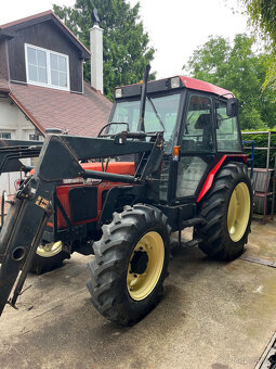 Zetor 5340 s čelním nakladačem s SPZ - 2