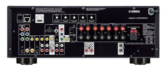 Predám 7.2 čierny AV receiver Yamaha RX-V 673 - 2