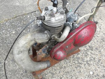Motor JAWA VILLIERS r.v,1933 v chodu - 2