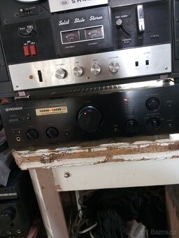 Prodám zesilovač Pioneer ekvalizér 3pasmove bedny - 2
