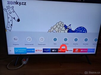 4K Smart TV Samsung UE43NU7192 - úhlopříčka 108cm - 2