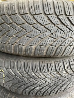 Zimní pneu 195/65/15 Continental na disku 5x112 - 2