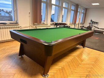 Kulečníkový stůl včetně příslušenství a dopravy s KAMENNOU D - 2