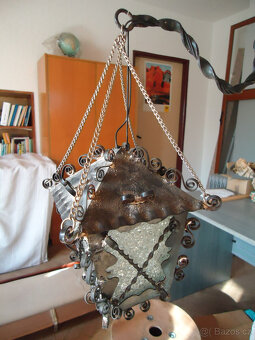 Nástěnná lampička - 2x, ruční výroba - vše originální - 2