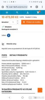 Pneumatická bruska deprag - 2