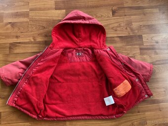 Zimní bunda pro holčičku vel. 92 - 2