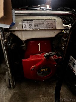 Honda generator 3800 na kolečkách 3.8 kW - 2