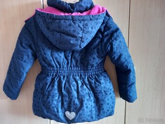 Dívčí zimní bunda vel.: 116 TOPOLINO top stav - 2