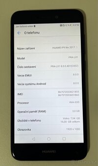 Telefon Huawei P9 lite 2017 - 2
