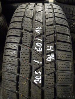 Zimní pneu Continental, 205/60/16 96H, 2 ks, 9 mm - 2