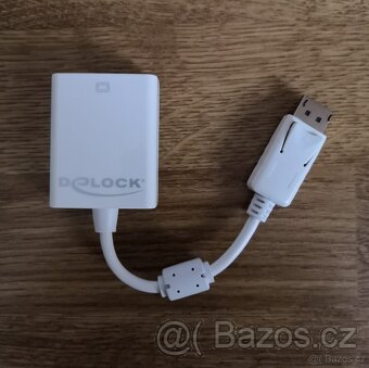 SLEVA - Delock 61766 adaptér DisplayPort na VGA - 2