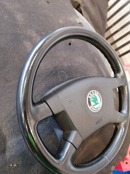 Škoda Fabia 1 kožený volant - 2