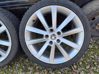 Alu kola R18 5x112 Škoda Alaris 225/40 R18 - 2