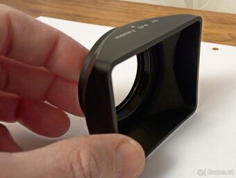 Nova kovova sluneční clona Fotodiox 43mm (s krytkou) - 2