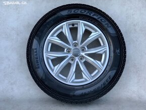 Originální kola AUDI Q5 5x112 R17 ZIMNÍ PNEU č.H30 - 2