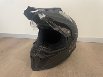 Carbon přilba LS2 vel.M zánovní - 2