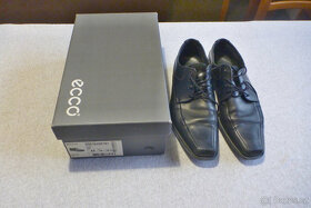 Luxusní pánské polobotky ECCO - Helsinki 050104001101 Black, - 2