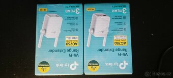 2x WIFI Extender TP-Link RE205 - AC750 - 2