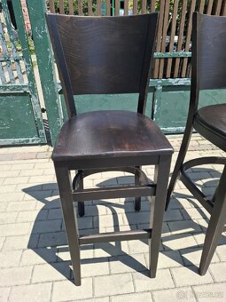 3x barové židle Ton - 2