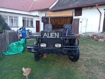 Malotraktor domácí výroby - 2