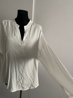 Příjemná tunika bílá vel. XXXL/52-54. - 2