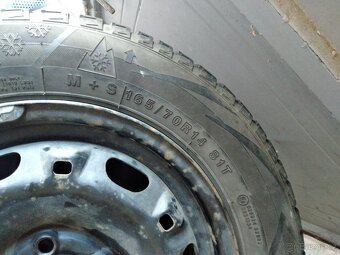 Zimní kola Fabia, Seat, VW 165/70 R14 - 2