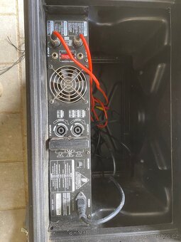 Zesilovač behringer europower ep2500 +bedna SKB orange - 2