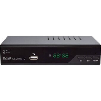 Set-top box GoSat GS240ET2 černý - 2
