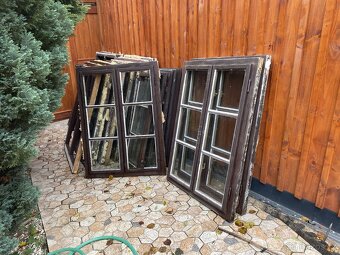 Dřevěná okna na chalupu za odvoz - 2