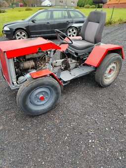 Malotraktor domácí výroby - 2
