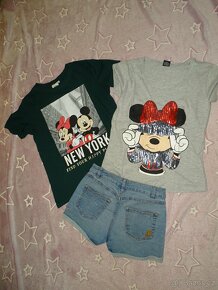 Disney 2X tričko a kraťasy vel.Xs 34 - 2
