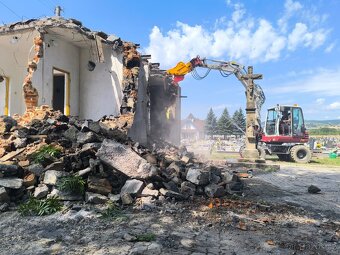 Nové demoliční nůžky Hardy pro bagry 8-12 tun - 2