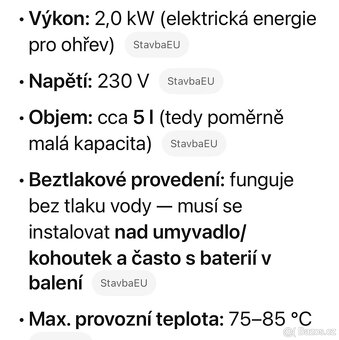 Průtokový ohřívač Ariston arksh50 - 2