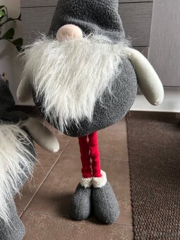 Vánoční skřítek teleskopický, cca 50-70cm, 2ks - 2