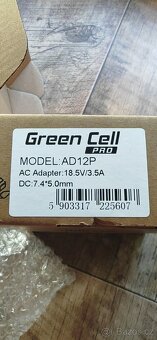 AC Adapter:18.5V/3.5A - 1.2. - 13:03 Green Cell pro AC Model - 2