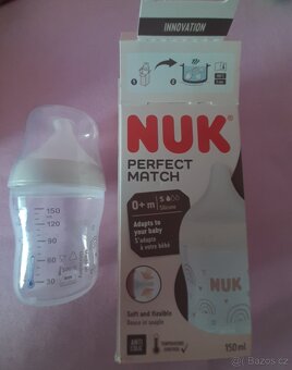 Nová lahvička NUK Perfect Match 0+ - 2