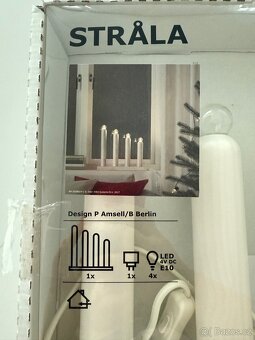 Vánoční dekorace - svícen IKEA - 2