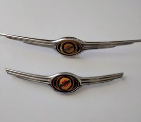 ZNAK EMBLEM AUTO CHRYSLER 3 RŮZNÉ KUSY - 2
