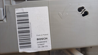 Bosch SMI46KS01E, vestavná myčka Bosch SMI46KS01E, vestavná - 2