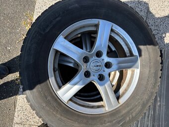 Alu kola 5x114,3 zimní pneu - 2