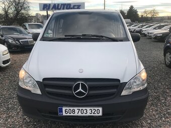 Mercedes-Benz Vito 2.2 CDI 70,KLIMA,6-MÍST,TAŽNÉ. - 2