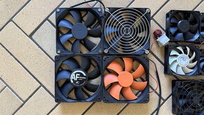 Mix PC ventilátorů / 80mm / 92mm / 120mm - 2