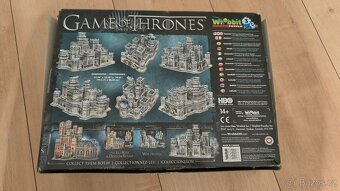 Game of Thrones 3D Puzzle: Winterfell, 910 dílků - 2