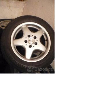 prod ALU kola 5/112 r 15 ET 35, pneu 195/60 GOODYEAR - 2